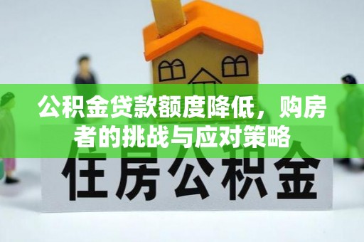 青羊公积金贷款额度降低，购房者的挑战与应对策略
