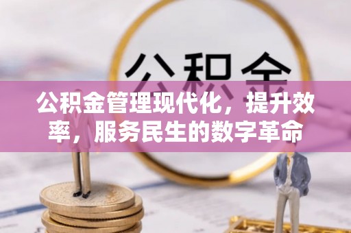 青羊公积金管理现代化，提升效率，服务民生的数字革命